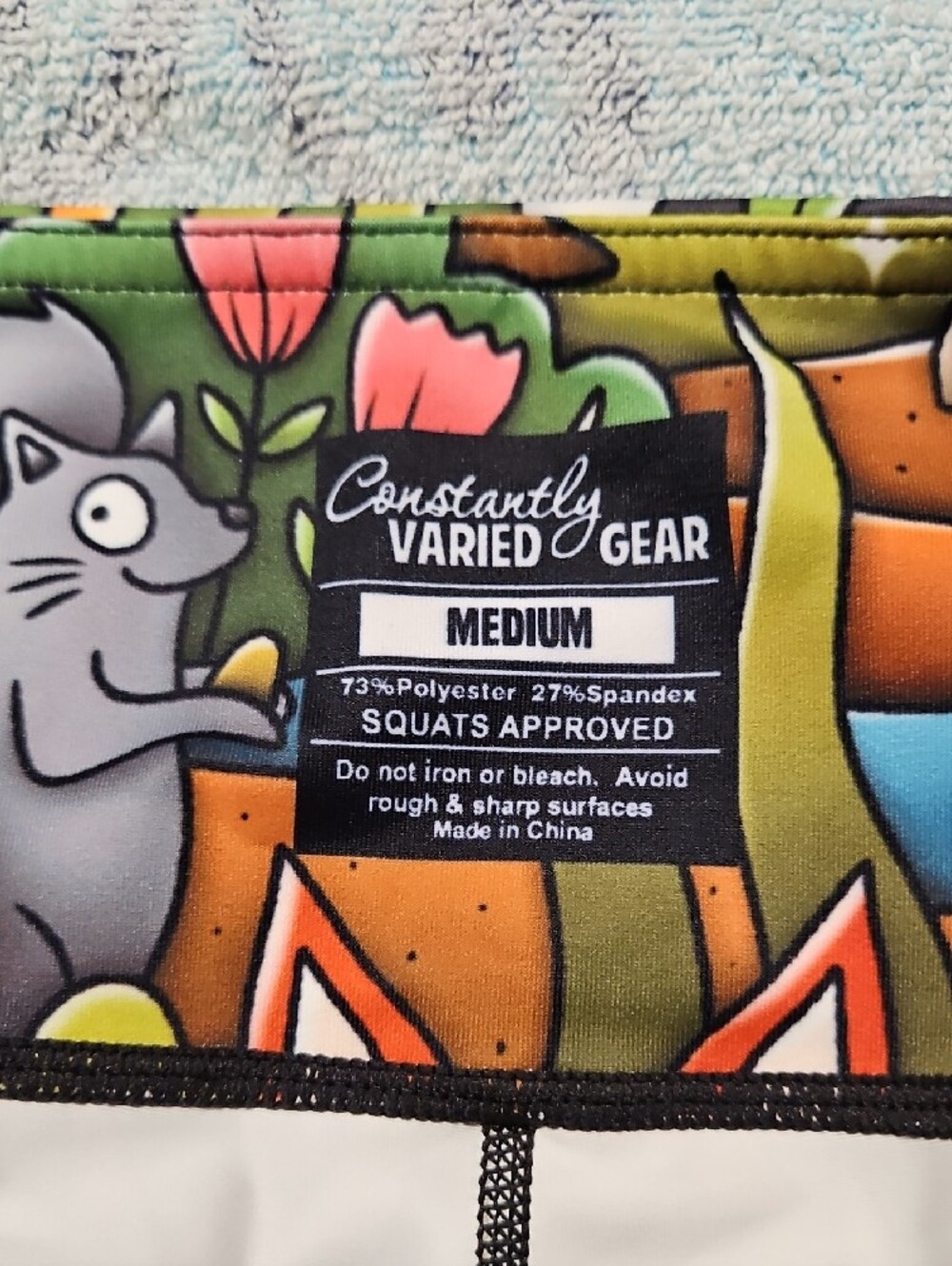 Constantly Varied Gear Multicolor Woodland Animal Capris - Picture 2 of 5